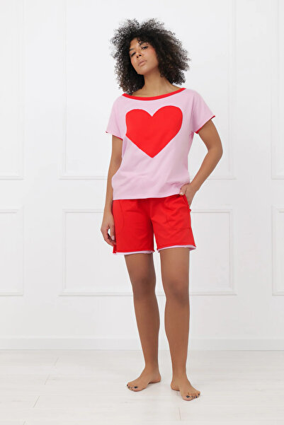 Other Set de pijamale de damă Sabrina XL cu mânecă scurtă
