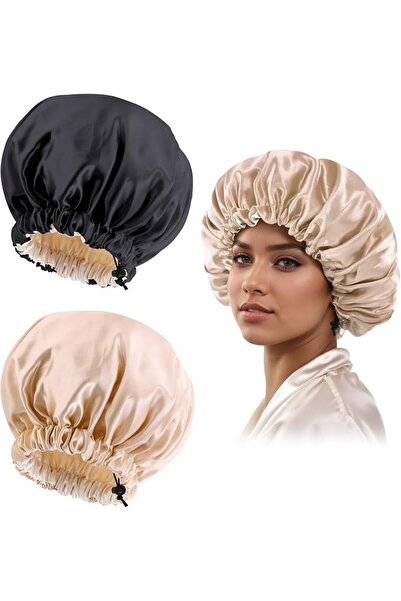 Edoneery Satin Bonnet Silk Bonnet for Curly Hair Bonnet Braid Bonnet for Slee...
