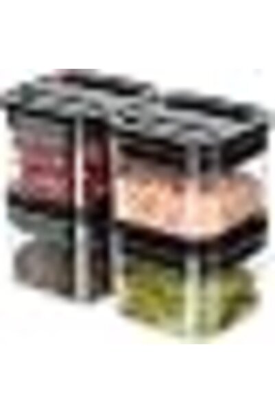 Generic MR.SIGA 4 Pack Airtight Food Storage Container Set, BPA Free, Stackable