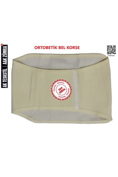 A&K ZÜMRA Corset ortopedic termic de protecție cu velcro pentru femei și bărbați