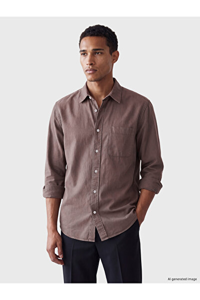 LC Waikiki Esvab • Modern & Distinctive Standard Fit Gabardine Men's Shirt
