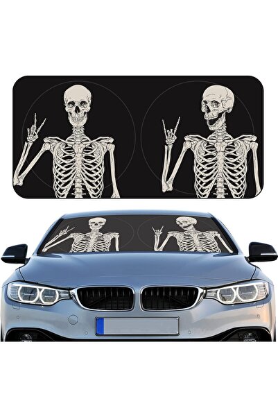 Generic Windshield Sun Shade 2025 Car Accessories 100% Blackout Car Front Win...