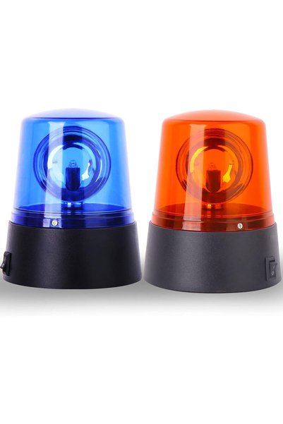 Generic 1 Set Red & Blue 360 Degree Rotating Decorative,Disco Bar Party Danci...