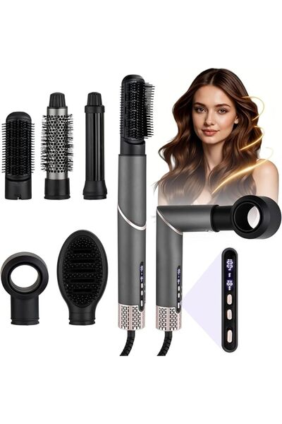 SOKANY SOAKNY 6-in-1 Blow Dryer Brush & Auto-Wrap Air Styler Set
