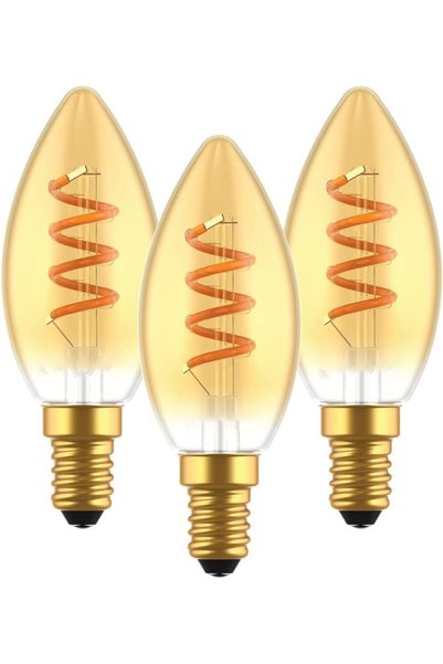 Generic مصباح LED قابل للخفت E14، مصابيح إديسون على شكل شمعة C35، مصابيح ثريا...