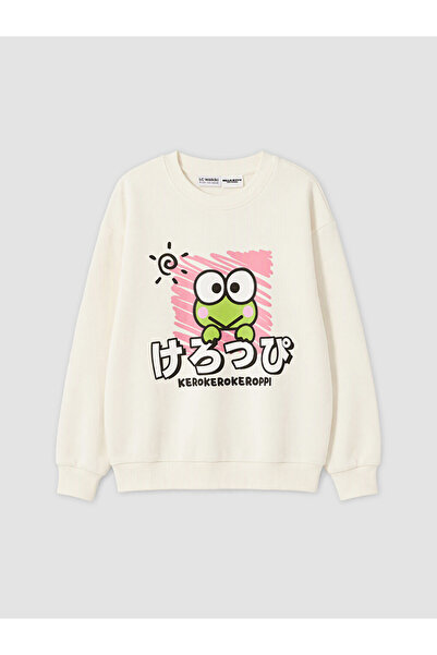 LC Waikiki Quality Parts from Çelebi Store Kerokerokeroppi Printed Thick Swea...