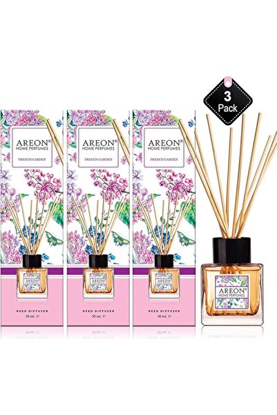 Areon Home Perfume عطور منزلية فرنسية من أريون (50 مل، عبوة من 3 قطع)