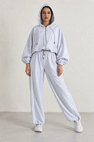 nazzain Hooded Striped Set