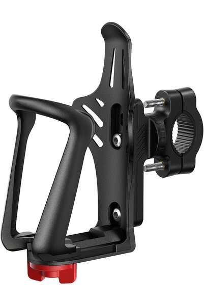 Arabest Adjustable Bike and Motorcycle Water Bottle Holder,Universal Handleba...