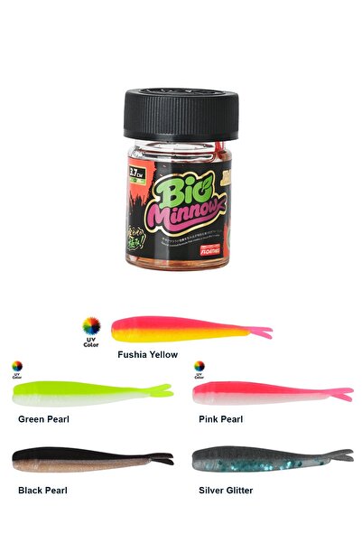 Fujin Bio Minnow 3.7cm Floating Sıvılı Kokulu LRF Silikonu