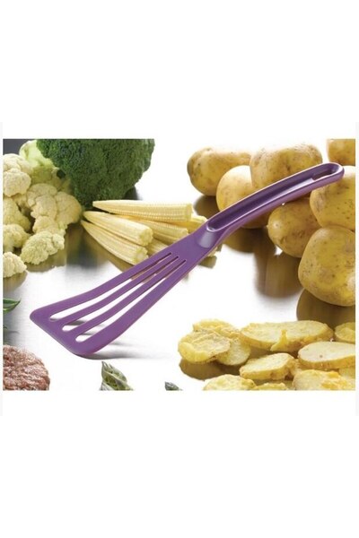 MATFER Exoglass Pelton Spatulă Perforată Mov 30 cm