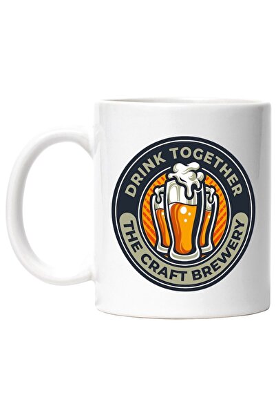 INOVATIX Cana alba personalizată, Drink Together, The Craft Brewery, Bere, Ce...