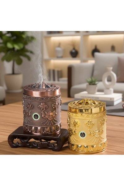 Generic Brand Electronic Incense burner Alloy Mini, Handheld Agarwood Small Car Incense burner