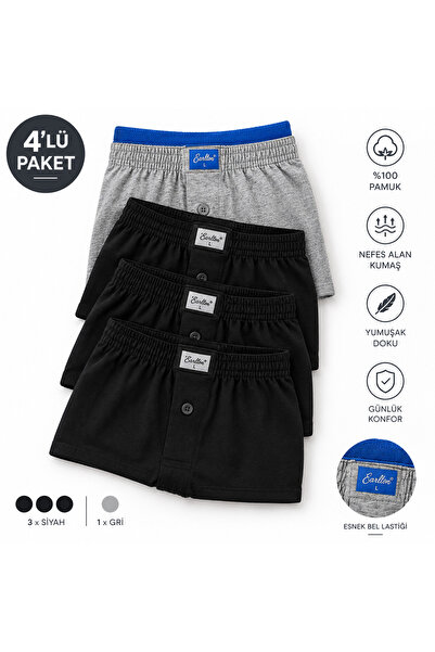 Tutku Penye Boxer 4-Pack