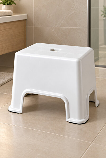 ÖZATAK PLASTİK Birinci Kalite Plastik Çok Amaçlı Kaydırmaz Banyo Strong Tabur...