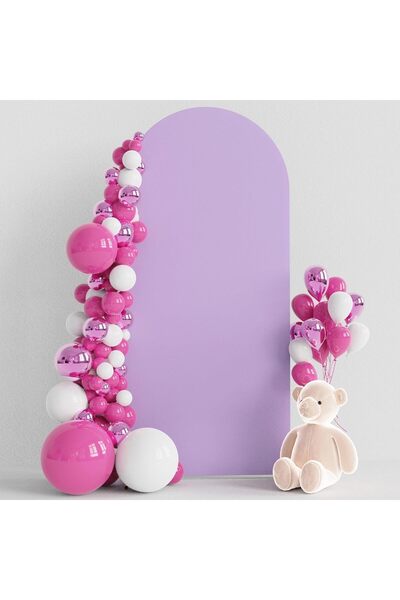 Generic Wedding Arch Cover Spandex Fitted Wedding Arch Stand Covers Round Top...