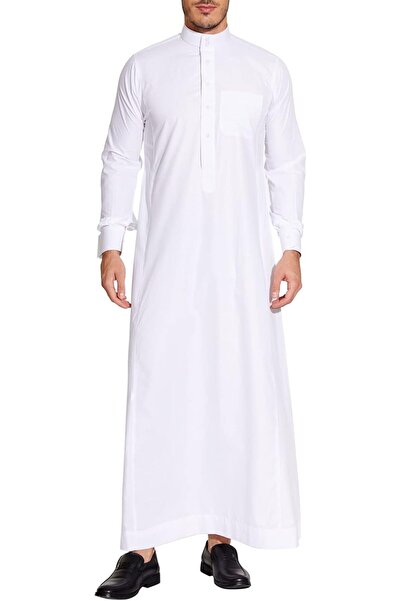 Generic ثوب سعودي عربي للرجال، ملابس إسلامية للرجال، ملابس رمضان، ملابس عرقية...