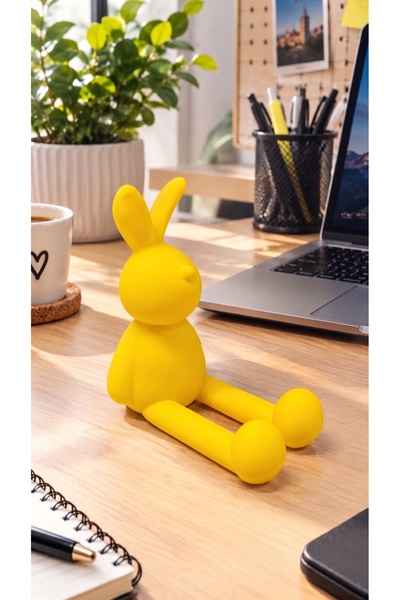 Moi&Co Cute Rabbit Phone Stand – Phone Holder for Office & Home