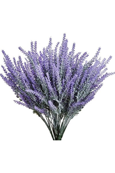 Generic نبات لافندر اصطناعي AP9001، مجموعة من 4 قطع، باقة زهور مزيفة، نباتات ...