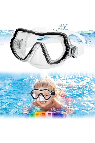 Generic 【Upgraded】Children's Swimming Goggles｜Nose-Cover Anti-Fog Mask｜Snorke...