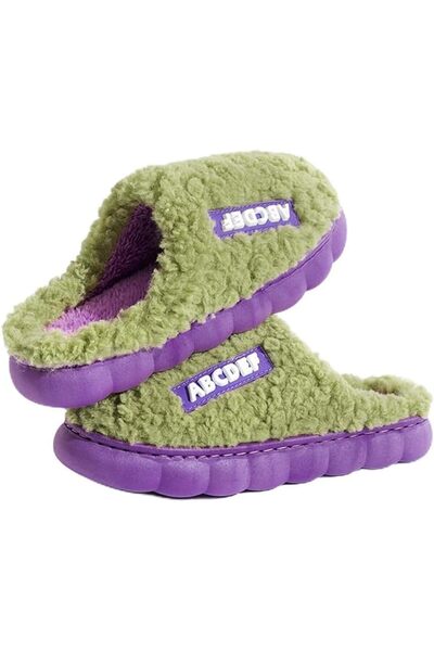 Generic Women's Fuzzy Memory Foam Slippers Fluffy Winter House Shoes Indoor a...