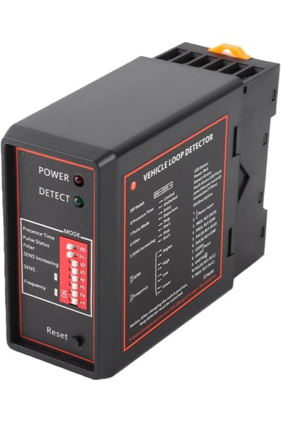 Generic Vehicle Loop Detector, PD132 Single Channel Inductive Vehicle Loop Se...