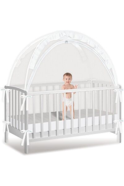 Generic Baby Crib Tent ناموسية سرير اطفال, Pop Up Crib Mosquito Net Mesh with...