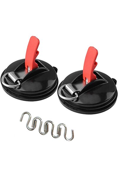 Generic 2 Pack Suction Anchor Heavy Duty Suction Cup Mutilfunction Anchor Cam...