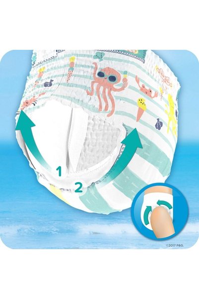 Pampers Splashers Size 5-6 Disposable Swim Pants, 10 x