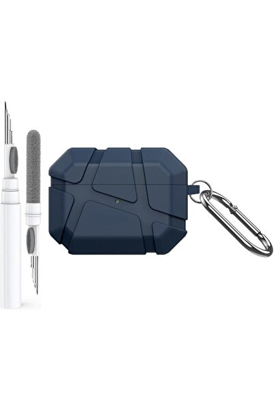 Generic for Airpods Pro 2/1st Case [with Cleaner Kit] [Keychain] Military Gra...