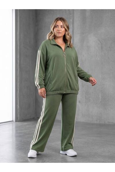 Goddy Αθλητική σειρά Σετ φόρμας plus size