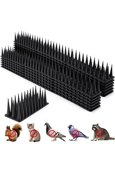 Generic 12 Pcs Bird Spikes, Pigeon Squirrel Raccoon Cat Deterrent Spikes Outs...