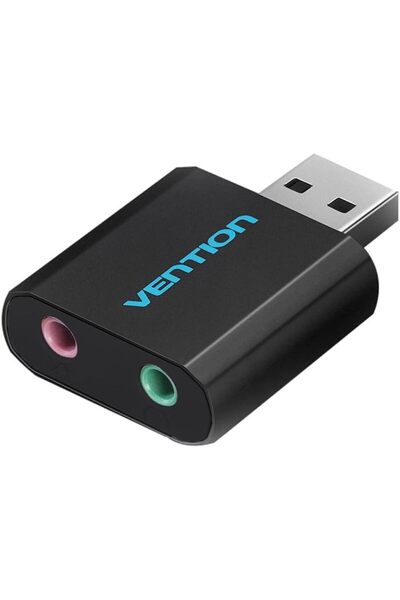 Generic USB External Sound Card USB to 3.5mm Audio Adapter USB to Earphone Mi...