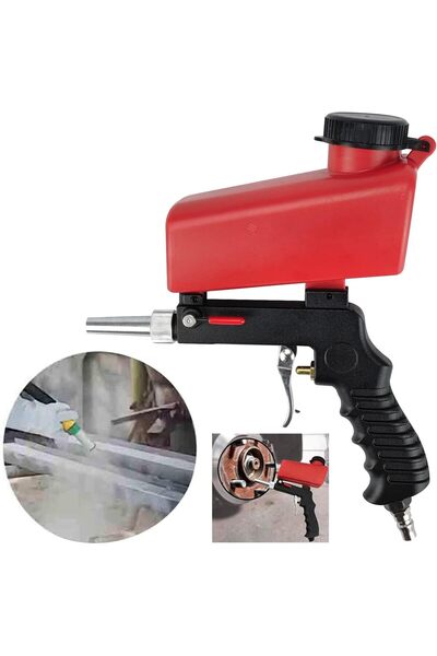 Generic Sand Blaster, Professional Anti-Rust Blasting Machine 90psi Pneumatic...