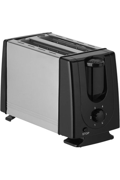 Generic Toaster 2 Slice Toaster Stainless Steel Housing,Six Optional Gears,Ea...