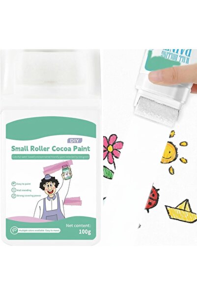 Generic طقم رولر إصلاح الجدران من اللاتكس، رولر طلاء شامل للجرافيتي والبقع وت...