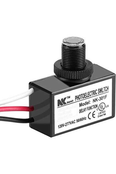 Generic Light Sensor Switch, 120-277V Dusk to Dawn Sensor Photoelectric Switc...