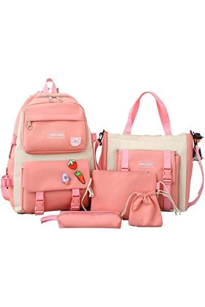 Generic AUTOYSUR Toddler School Backpack for Kids and Adults, 5Pcs Travel Lap...
