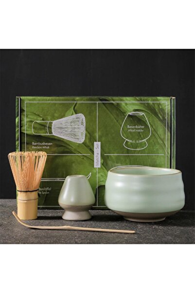 Generic Matcha Whisk Set, Japanese Matcha Tea Set, Matcha Bowl, Matcha Bamboo...