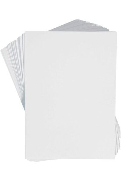 Generic 50 Sheets White Cardstock, A4 250gsm Thick Paper sheets Heavyweight c...