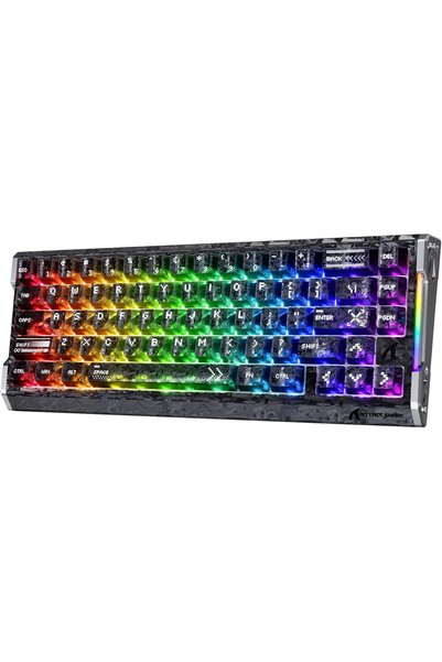 Generic ATTACK SHARK MAMBASNAKE R68 HE 60% Magnetic Switch Wired Gaming Keybo...