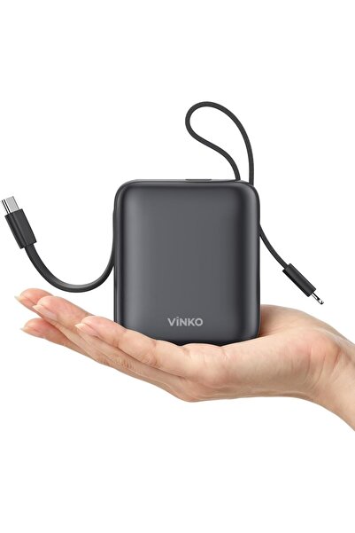 vinko بنك طاقة V9، شاحن محمول صغير بقوة 22.5 واط USB-C سعة 10000 مللي أمبير، ...