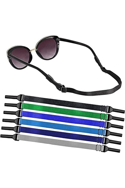 Generic Adjustable Glasses Straps - 6 Pcs No Tail Elastic Eyewear Retainer fo...
