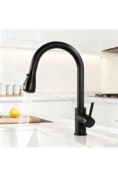 Generic Kitchen Faucets,Kitchen Tap with Pull Out Sprayer,Swivel Single Handl...