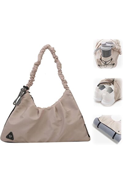 Generic Yoga Gym Bags for Women, Lightweight Travel Shoulder Bags with Shoes ...