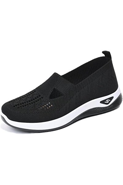 Generic Breathable Knit Mesh Sneakers for Women Lightweight Walking Shoes Sum...