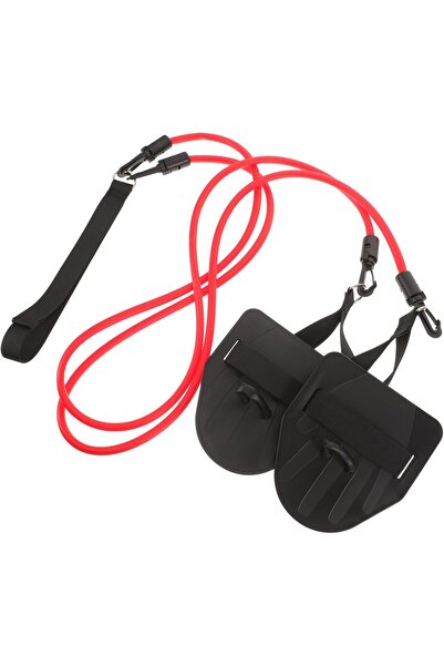 Generic Swimming Resistance Band with Hand Paddles, Stretch Cord, Fitness Ban...