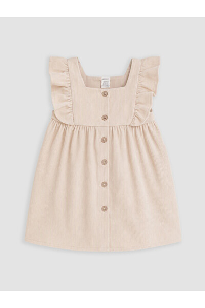 LC Waikiki Rmz Gi̇yi̇m Farkiyla Zero Roba Collar Baby Girl Dress