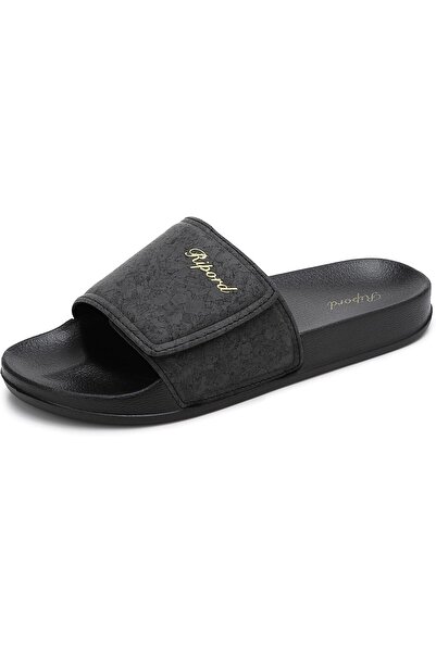 Generic Women's Adjustable Slide Sandals Comfortable Slip on Slides Walking S...