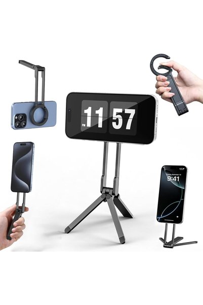 Generic Magnetic Phone Tripod Stand for iPhone Aluminium Maglock Smartphone M...